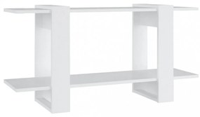 fehér szerelt fa könyvszekrény 100 x 30 x 51 cm