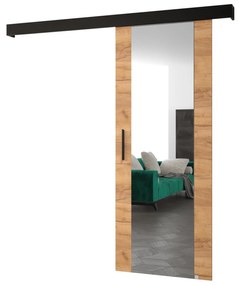 Tolóajtó 80 cm Slavdro 2 (arany craft + matt fekete). Akció -6%. 1108808