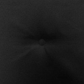 4 db fekete oxford szövet kerti székpárna 50x50x4 cm