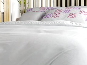 Mikroszatén ágyneműhuzat VELLARI, világosszürke Ágyneműhuzat mérete: 70 x 90 cm | 140 x 200 cm