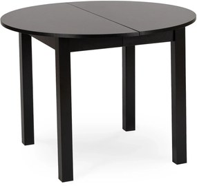 Étkezőgarnitúra 4 db. Székkel. Bővíthető asztal HARRY 102-142 cm + 4 db. Zöld bársony étezőszék. ROBIN