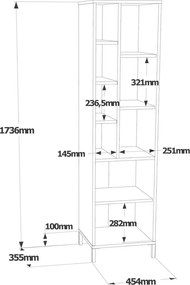 Vive White szekrény