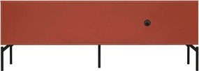 Terrakotta színű TV-állvány 160x60x42 cm Met – noo.ma