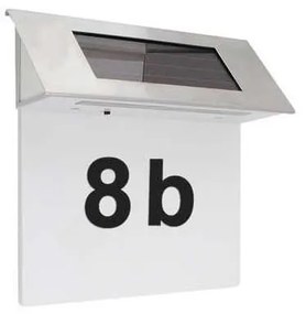 LED Napelemes házszám 600 mAh