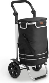 3 az 1-ben bevásárlókocsi - fekete