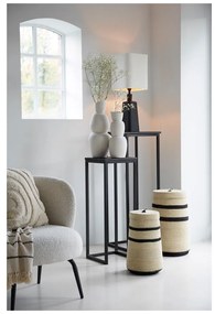 Krémszínű kerámia váza Aram – Light &amp; Living