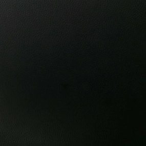 6 db fekete műbőr forgó étkezőszék