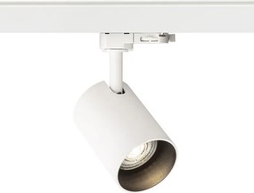 RENDL CONNOR háromáramkörös sínre fehér/fekete 230V LED GU10 10W