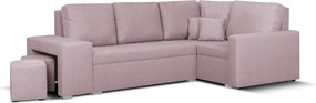 MODO2 Kinyitható sarokkanapé Rózsaszín