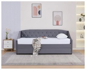 Széthúzható ágy 90 cm Asesorar (szürke) . 1116214