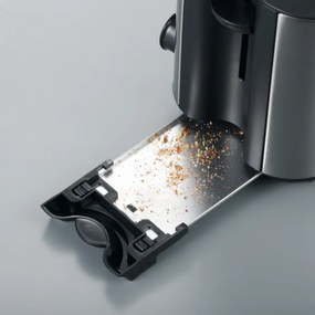 Severin AT 2514 - 2 szeletes kenyérpirító 850 W/230 V rozsdamentes acél/fekete