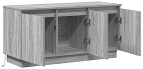TV szekrény Szürke Sonoma 100x38x49 cm Összeszerelt fa