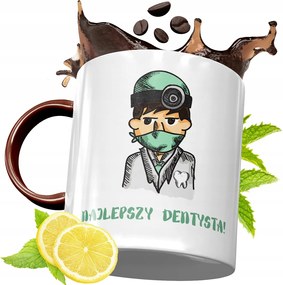 Bordó Bögre Fogorvosnak Születésnapra Ajándék fényképes nyomattal