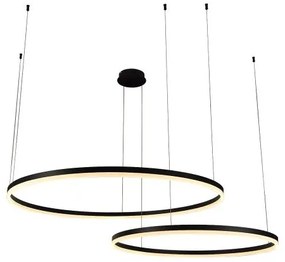 LED dimmelhető csillár zsinóron LED/100W/230V 3000-6500K + távirányítás