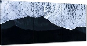 Festmények 180x90 Izland fekete tengerparttal