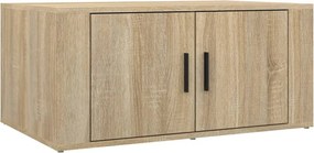 vidaXL sonoma tölgy színű szerelt fa dohányzóasztal 80 x 50 x 36 cm