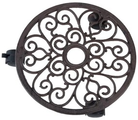 Fém gurulós virágállvány ø 29 cm – Esschert Design