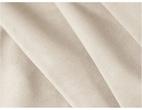 Bézs kárpitozott franciaágy tárolóhellyel, ágyráccsal 180x200 cm Kelp – Micadoni Home