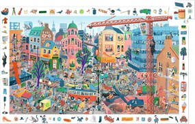 Megfigyeltető puzzle - A város, 200 db-os - The city