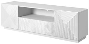 Asha TV-szekrény 167 cm - fényes fehér