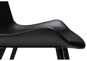 Hype fekete műbőr étkezőszék - DAN-FORM Denmark