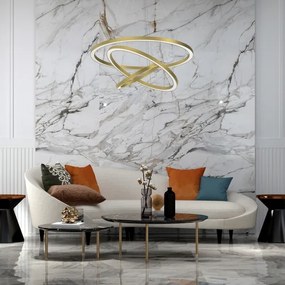 LED Csillár zsinóron GALAXIA LED/85W/230V arany