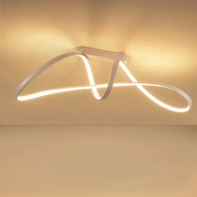 Brilagi-LED Fényerőszabályozható felületre szerelhető csillár TWISTER LED/60W/230V 3000-6000K bézs+távirányító