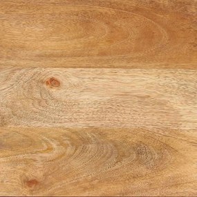 tömör mangófa TV-szekrény 110x30x41 cm