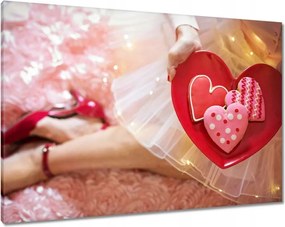 Vászonkép 100x70 Nőnap Ajándék Love