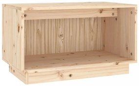 tömör fenyőfa TV-szekrény 60 x 35 x 35 cm