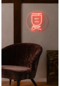 Piros LED neon fénydekoráció Sya – Dutchbone