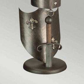 Elstead Lighting CRUSADER CRUSADER-T-L Asztali lámpa 1x11W/GX53