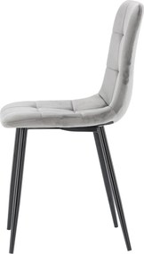 Modern Bársony Szék 44 x 54 x 88,5 cm