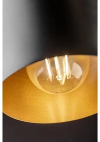 Lámpa Asztali SELVIA II, 5570, max.250V, 50/60Hz, 1*E14, max.25 W, átmérő 10 cm, IP20, fekete/arany