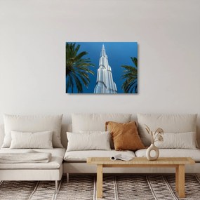 Kép - Burj Khalifa (üvegen) (70x50 cm)