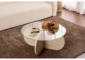 Aeris Travertine dohányzóasztal