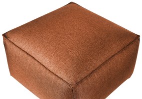 Barna puff 50 x 30 cm MUKKI Beliani