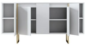 Luxe White and Gold szekrény