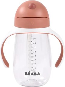 Béaba szívószálas itatópohár – 300 ml, Terracotta