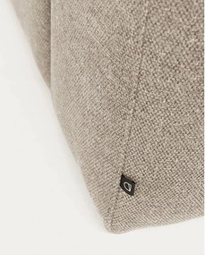 Bézs sarokkanapé (jobb oldali) Blok – Kave Home