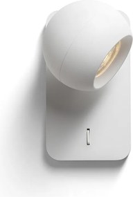 RENDL SIENA nástěnná bílá 230V LED GU10 9W