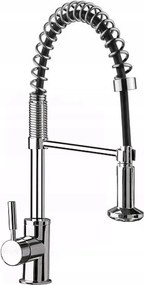 Konyhai Csaptelep Rugós Kihúzható Kifolyócső