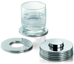 Fém ital alátétek "Rings", 7 darabos szett - Philippi