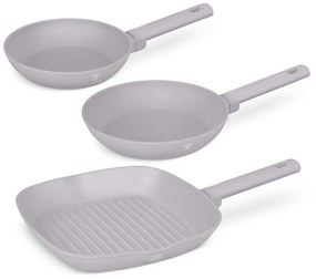 3 részes serpenyő szett Indukciós Berlinger Haus Taupe Collection