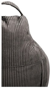 Mustársárga kordbársony babzsákfotel Play Amuse – SLOWDOWN