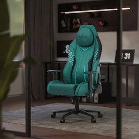 Ultra Gravity, Game szék, ergonomikus, velúr, zöld