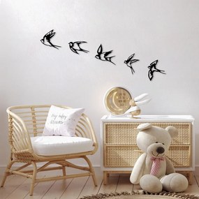 Fém fali dekoráció, Swallows - 303