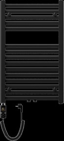 Mexen, Mexen Hades elektromos melegítő 800 x 500 mm, 600 W, czarny - W104-0800-500-2600-70