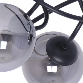 KAJA K-5116 RUBI Szürke Színű Mennyezeti Lámpa 3xE14 10W IP20