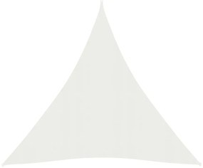 fehér HDPE napvitorla 160 g/m² 5 x 6 x 6 m